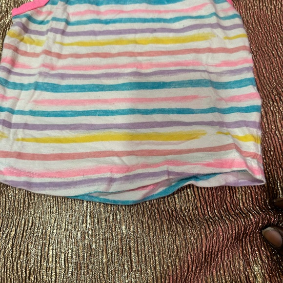 Colorful Striped Kids Tank Top - Picture 3 of 7